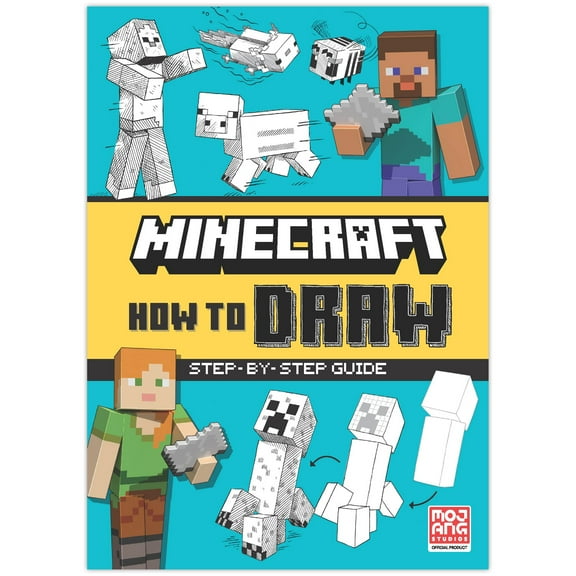Minecraft How to Draw by Mojang AB 2023 Paperback New
