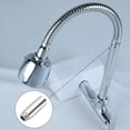 thumbnail image 4 of Uxcell Shower Head Extension Arm 110mm Length 201 Stainless Steel Shower Head Extender, 4 of 5