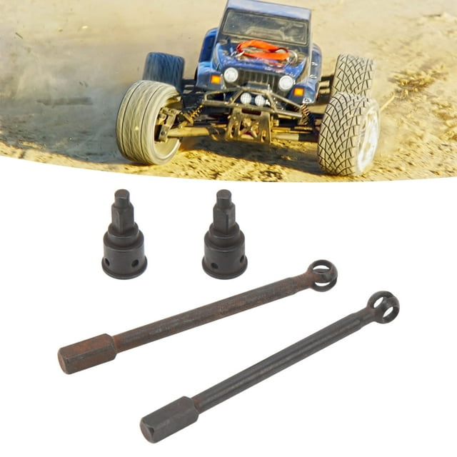 Front Axle Drive Shaft, 6PCS Black RC Drive Shaft For Axial UTB18 Capra RC Car