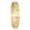 thumbnail image 2 of SZUL Women's 3mm Flat Comfort Fit Wedding Band in 14K Yellow Gold, 2 of 4