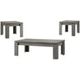 thumbnail image 1 of Coaster Cain 3-Piece Wood Coffee Table Set in Weathered Gray, 1 of 4