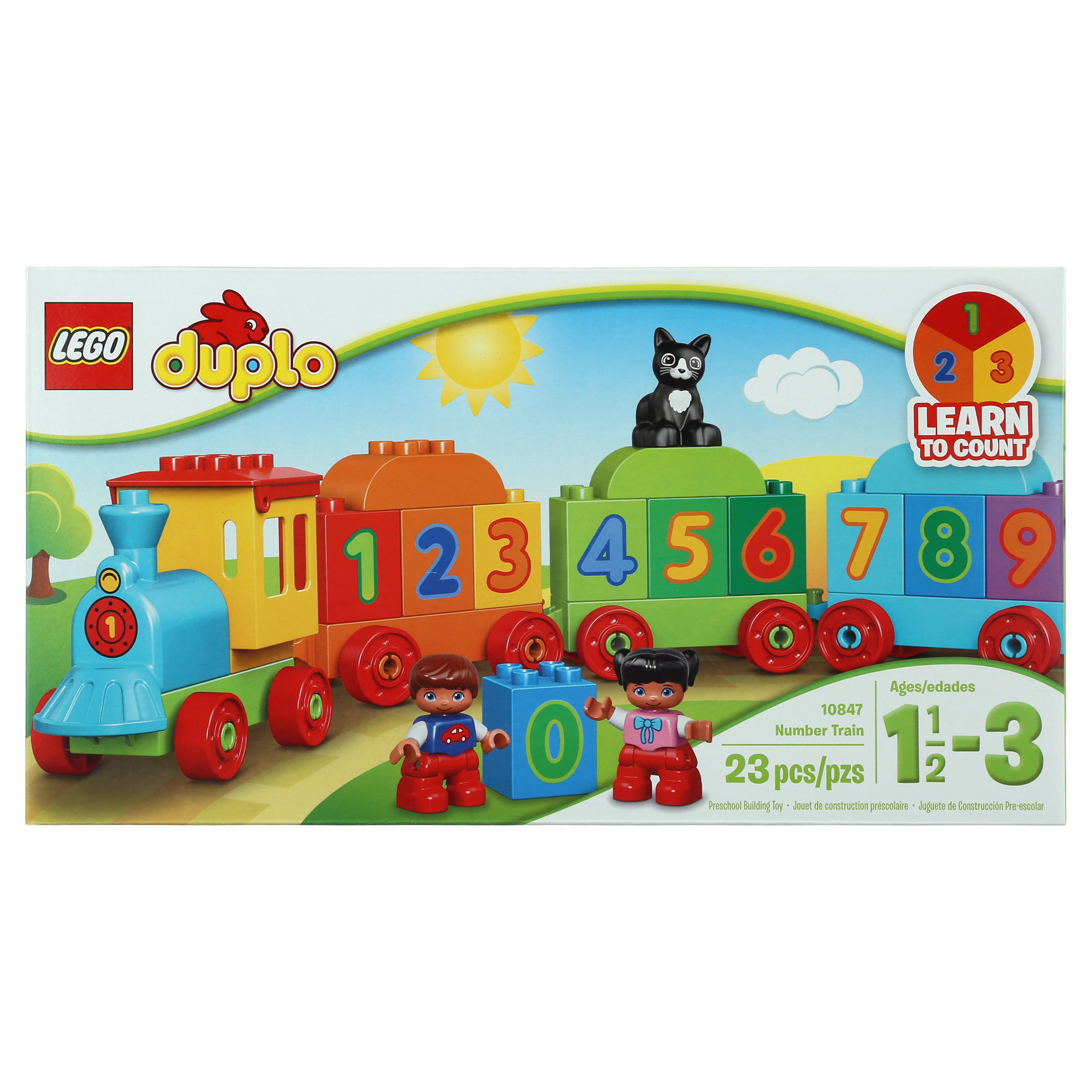 LEGO DUPLO My First Number Train 10847 Preschool Toy 