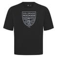 thumbnail image 2 of Men's Levelwear  Black Colorado Rockies Oversized Luxe Signature Knit Buckler T-Shirt, 2 of 3