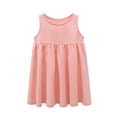 thumbnail image 1 of Nmmacb Robes à Bretelles Spaghetti pour Petites Filles 2-10 Ans Robes Midi Sans Manches pour Tout-Petits Filles Été Décontracté Robe d'Été Ligne A, 1 of 9