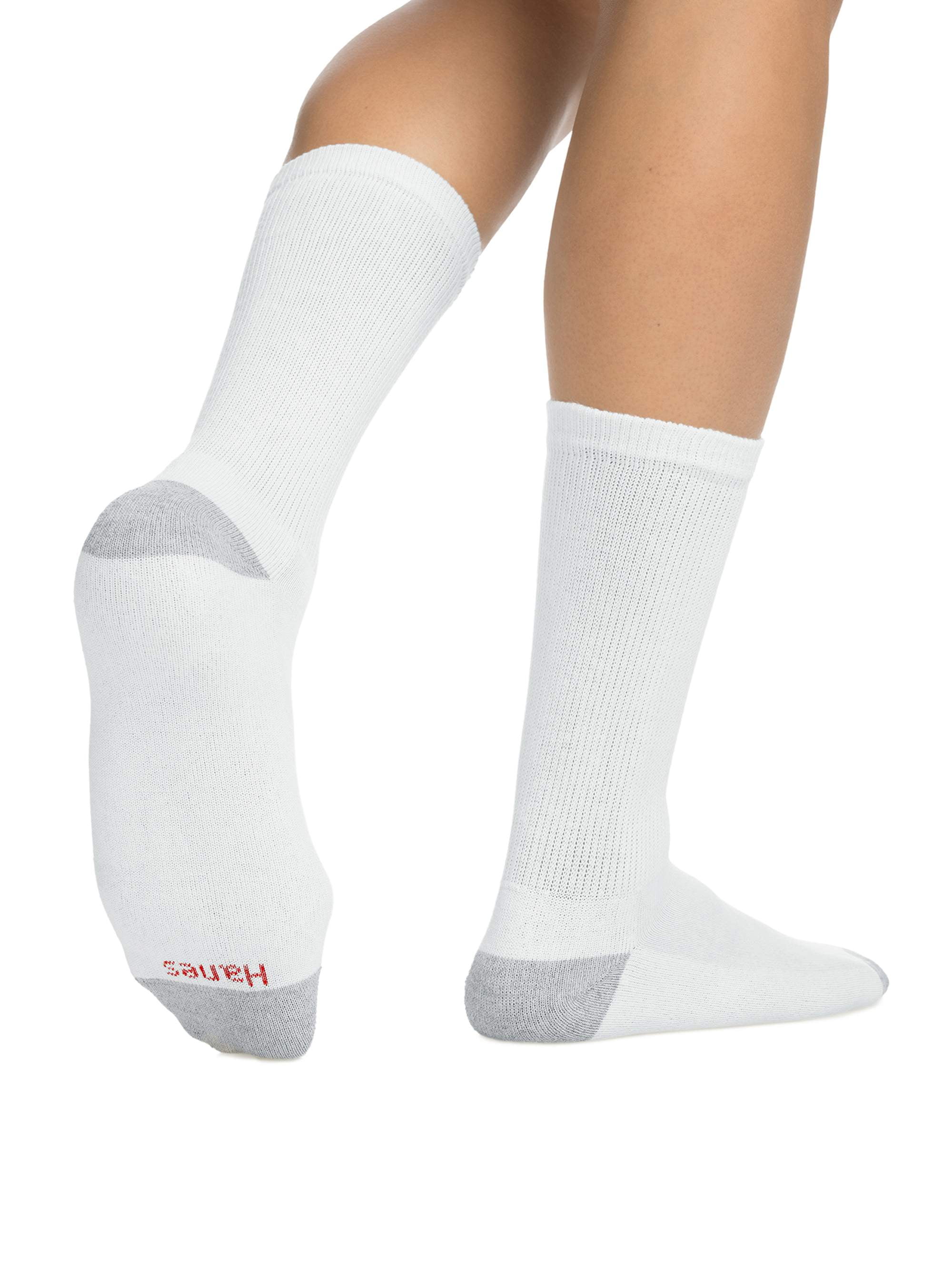 Marca Essentials 10-Pack Cotton Half Cushioned Crew Socks Hombre 