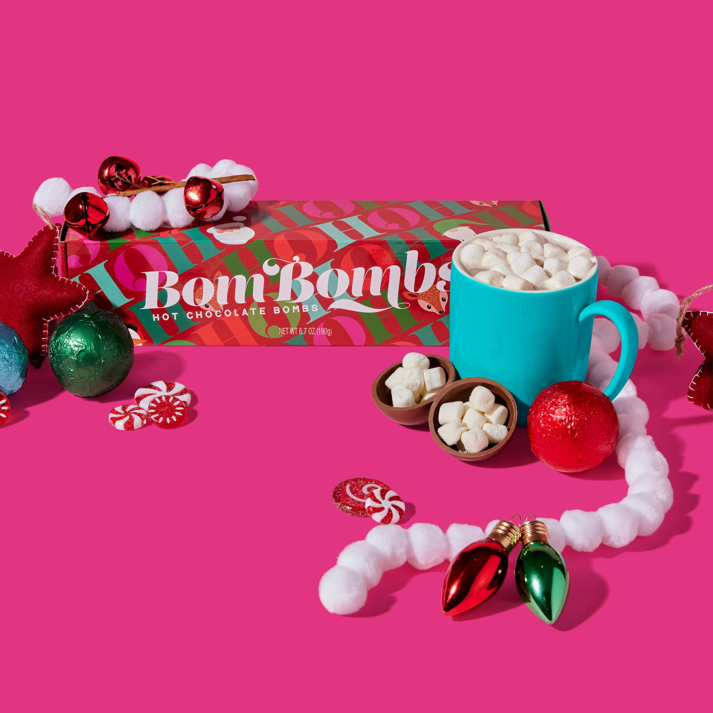 BomBombs Christmas Cocoa Caramel Sampler - Holiday Hot Chocolate Bomb Gift  Set, Set of 24 - Walmart.com