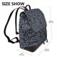 thumbnail image 2 of Fotbe Gothic Skull Mochila Bolso con Estampado para Mujer, Mochila Antirrobo de Nylon Impermeable, Bolsa Ligera de Hombro, 2 of 4