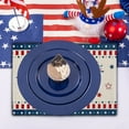 thumbnail image 5 of Dmlowu 4th of July Decorations Placemats Heat Proof Table Mats Memorial Day Decorations Non Slip Outdoor Placemats for Restaurants Dining Table Party Travel, 5 of 6