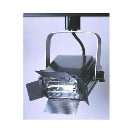 Cal Lighting HT-213 1 Light Line Voltage JType Track Head with Barn Door Flaps