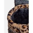 thumbnail image 5 of Justice Girls Faux Fur Rucksack Backpack, Leopard, 5 of 11