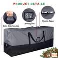 thumbnail image 4 of Bolsa de almacenamiento para árboles de Navidad BSTGE con capacidad para hasta 2,3 m con asa, 4 of 7