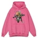 thumbnail image 4 of Sudadera con capucha estilo retro desgastado para hombre, 100 % algodón, holgada, cálida, de calle, de gran tamaño, 4 of 5