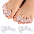 thumbnail image 1 of Separadores de dedos para mujeres y hombres, corrector espaciador de dedos – Divisores para corregir separadores de dedos para corregir tus dedos de los pies, 1 of 5