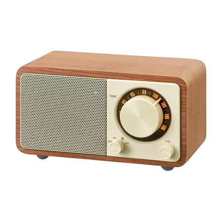 Sangean Portable All in One Wood Cabinet Bluetooth FM Radio