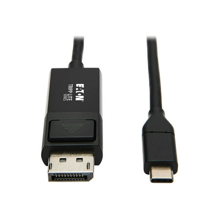Tripp Lite U444-006-DP-BE 6ft USB-C to DisplayPort Adapter M/M, Black