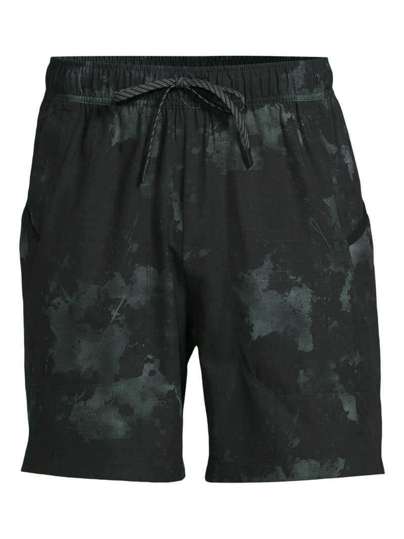 Athletic Works Men's Woven Rip Stop Shorts, 7