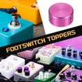 thumbnail image 5 of Uxcell 12 Pcs Footswitch Toppers Guitar Pedal Button Caps Footswitch Top Cover, Red, 5 of 5