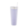 thumbnail image 2 of Vaso My Shop de Plástico Texturizado con Tapa y Popote para Bebidas Frías de 770 ml., 2 of 3