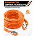 thumbnail image 4 of Cable de extensión DAYDOOR para cabrestante, 3/8 x 15 m, 26500 libras, sintético, 4 of 7