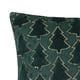 thumbnail image 2 of Fundas Almohada para Navidad Funda Felpa Suave Cojín Sofá () Verde, 2 of 9