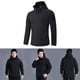 thumbnail image 4 of Chaqueta de senderismo Softshell para hombre con capucha, ligera para 4XL kusrkot Chaqueta de hombre, 4 of 8