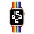 thumbnail image 3 of WFEAGL Stretchy Nylon Loop Band Apple Watch Band Sports Strap 38mm 40mm 41mm Colorful, 3 of 9