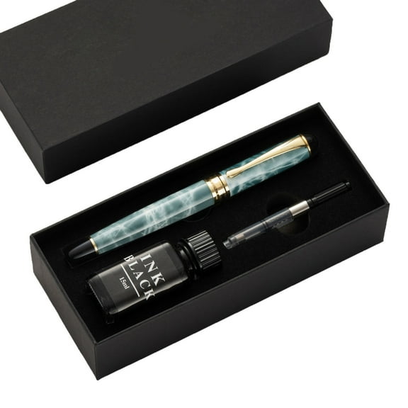 Jesscasday 0.7mm 1.0mm Fountain Pen Set Fountain Pen Gift Set Calligraphy Pen Signature Pen