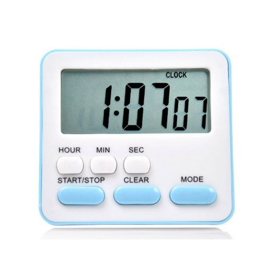 CCOCC Digital Timer,Large Screen Kitchen Timer,Adjustable Clip Timer,ABS Plastic Digital Timer