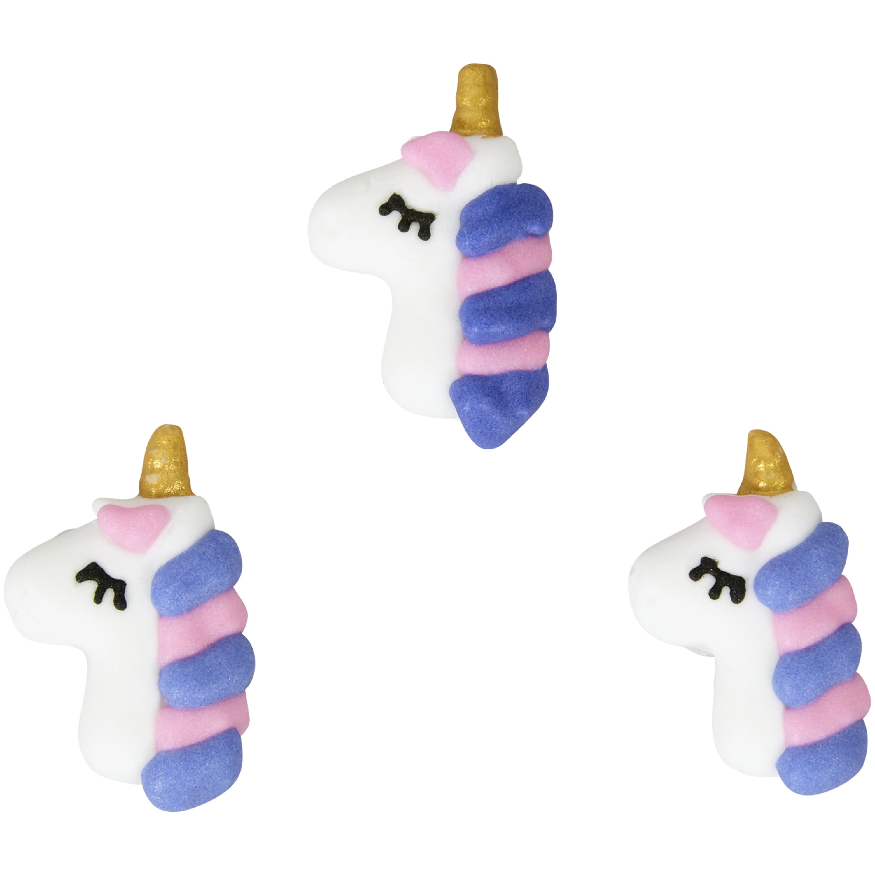 Wilton Unicorn Icing Decorations, 0.56 oz