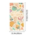 thumbnail image 3 of Europe And The United States Beach Towel Bag Portable Storage Backpack Printed Towel Bath Towel, 3 of 5