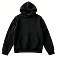 thumbnail image 5 of Cheetah Hoodie for Women Fashion Oversized Hoodies Pullover Retro Y2k Leopard Print Fall Winter Womens Sweatshirt Black L, 5 of 5