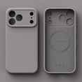 thumbnail image 3 of Original Liquid Silicone Magnetic Phone Case For iPhone 17 16 15 Pro Max Plus 17 Air For Magsafe Wireless Charge Cover, 3 of 23