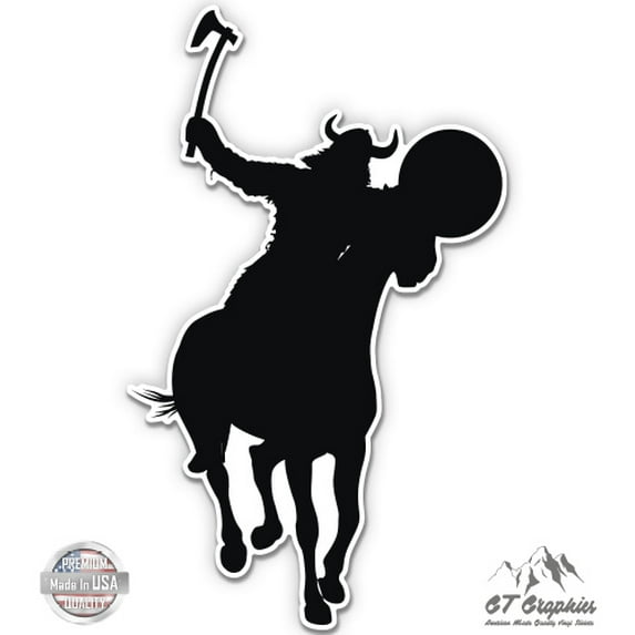 Viking - 12" Vinyl Sticker Waterproof Decal
