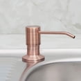 thumbnail image 4 of Built in Soap Dispenser for Kitchen Sink,Stainless Steel (Copper), Pump Set for Dish Soap or Lotion, Refill from The Top, for CounterTop, 4 of 7