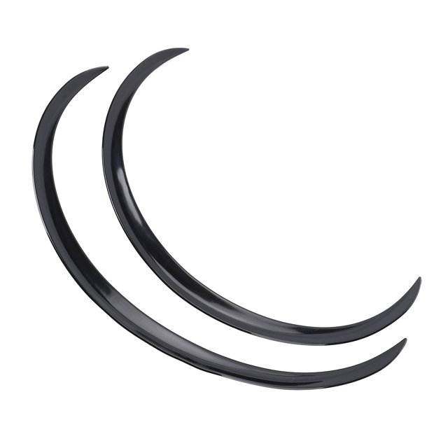 2pcs Wheel Tires Eyebrow Strip, 72cm Car Left Right Rubber Wheel Eyebrow Strip, Universal Mudguard Flare Lip Decoration