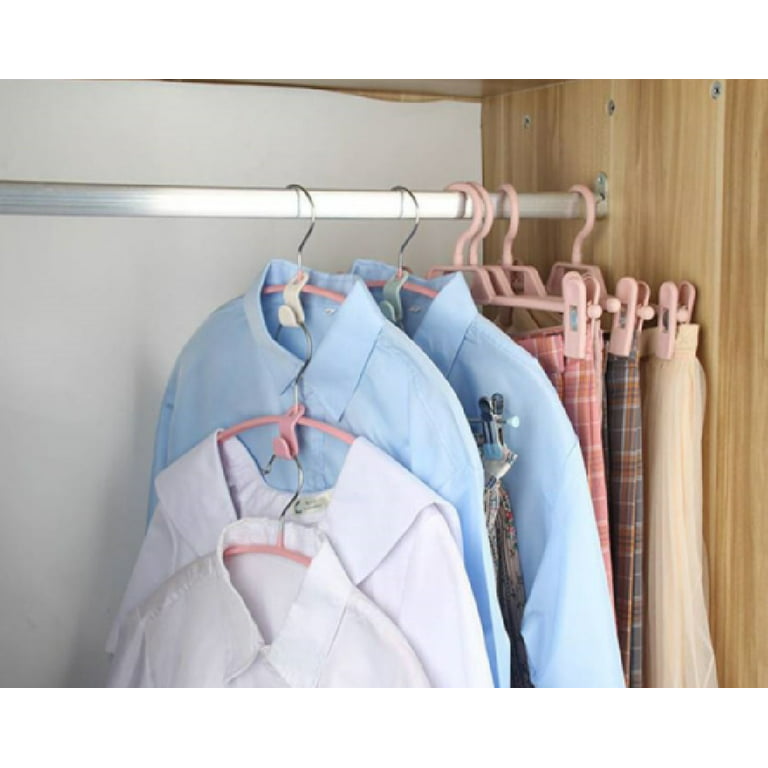 5/10/20PCS Mini Clothes Hanger Connector Hooks Non-slip Cloth Space Saver  Organizer Stock Wardrobe Coat Storage Rack Hook Holder - AliExpress