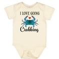 thumbnail image 3 of Inktastic Blue Crab I Love Going Crabbing Girls Baby Bodysuit, 3 of 5
