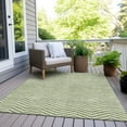 thumbnail image 6 of Addison Rugs Chantille Indoor/Outdoor Transitional Chevron Green Washable Rectangle Rug, 5' x 7'6", 6 of 6