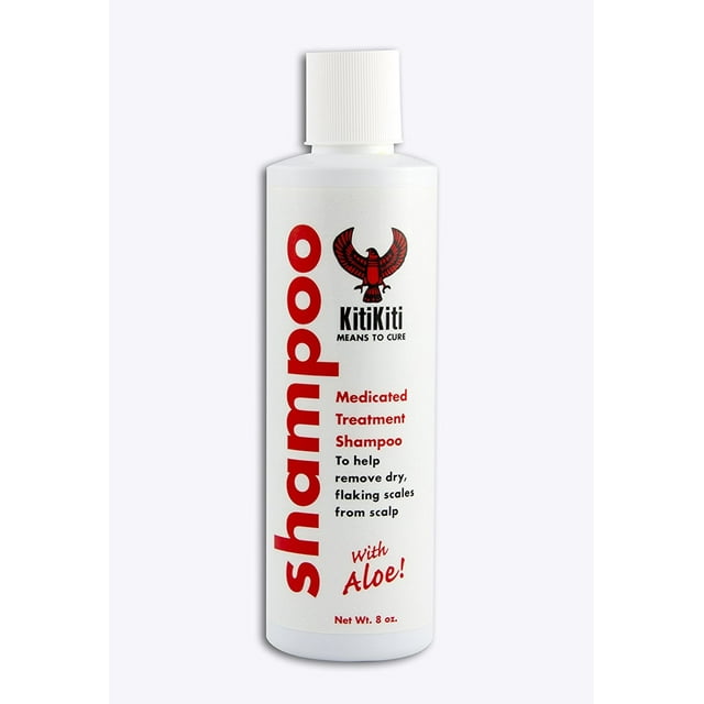 Kitikiti Shampoo Tratamiento Medicado Champú con Aloe 8 Oz