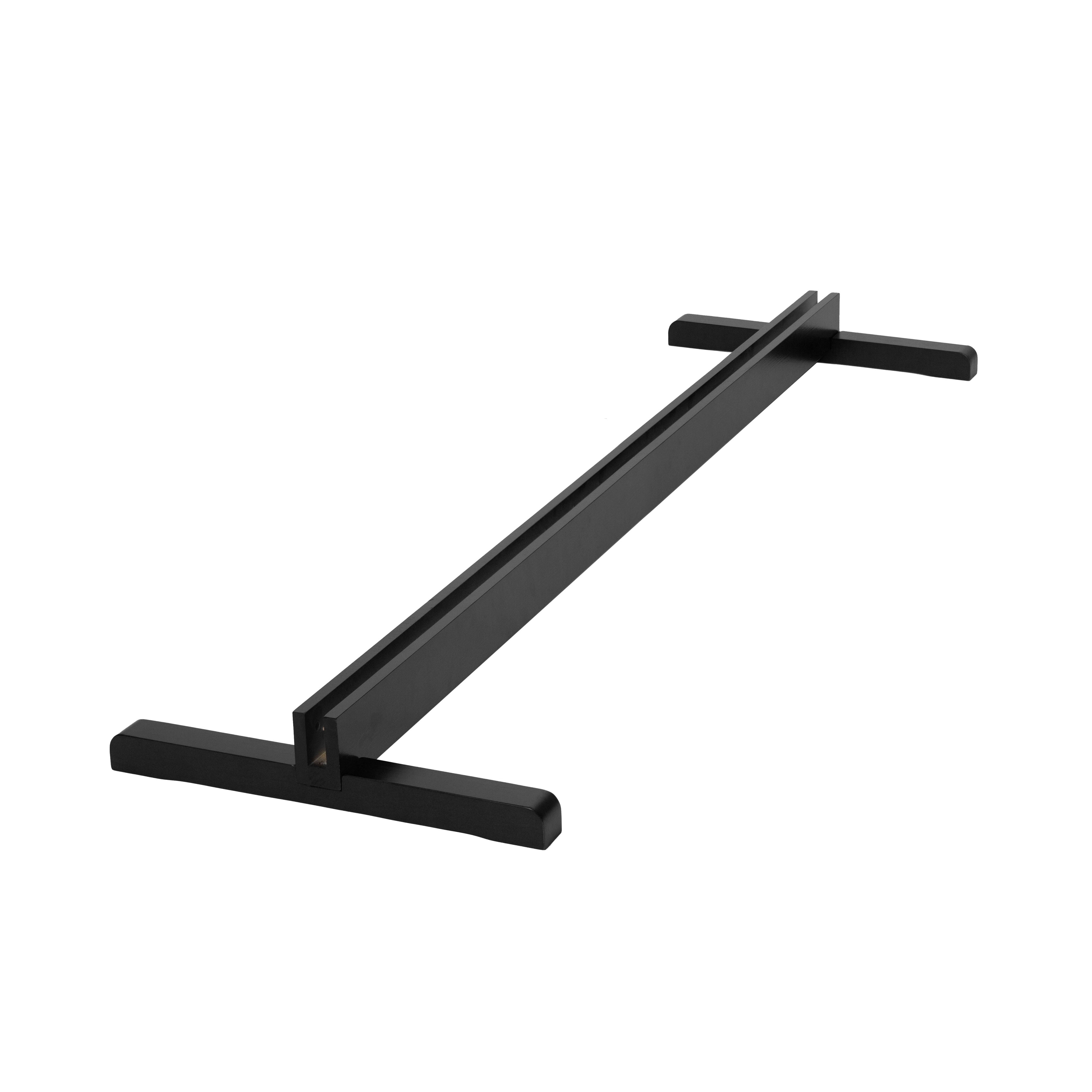 Room Divider Stand Black 4 Panel