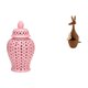 thumbnail image 1 of Jarrón de con forma de jengibre y tapa para arreglos florales y figuras de animales, adorno decorativo para fiestas, decoración de escritori, 1 of 8