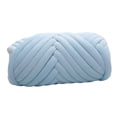 thumbnail image 3 of kurtrusly 1/2/3/5 Soft Chunky Yarn for Cozy DIY Rug Making and Sweaters Light Blue 2.5cm 1 Pc, 3 of 6