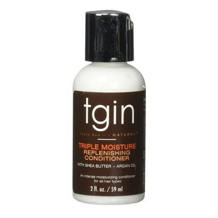 Tgin Triple Moisture Replenishing Conditioner For Natural Hair Travel Size, 2 Oz, 2 Pack