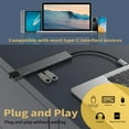 thumbnail image 4 of YOPTOP USB C Docking Station  Monitor USB C to  Adapter with 1  Ports 8 in 1 Computer Multiple Monitor Hub Adapter,8in1,none, 4 of 6