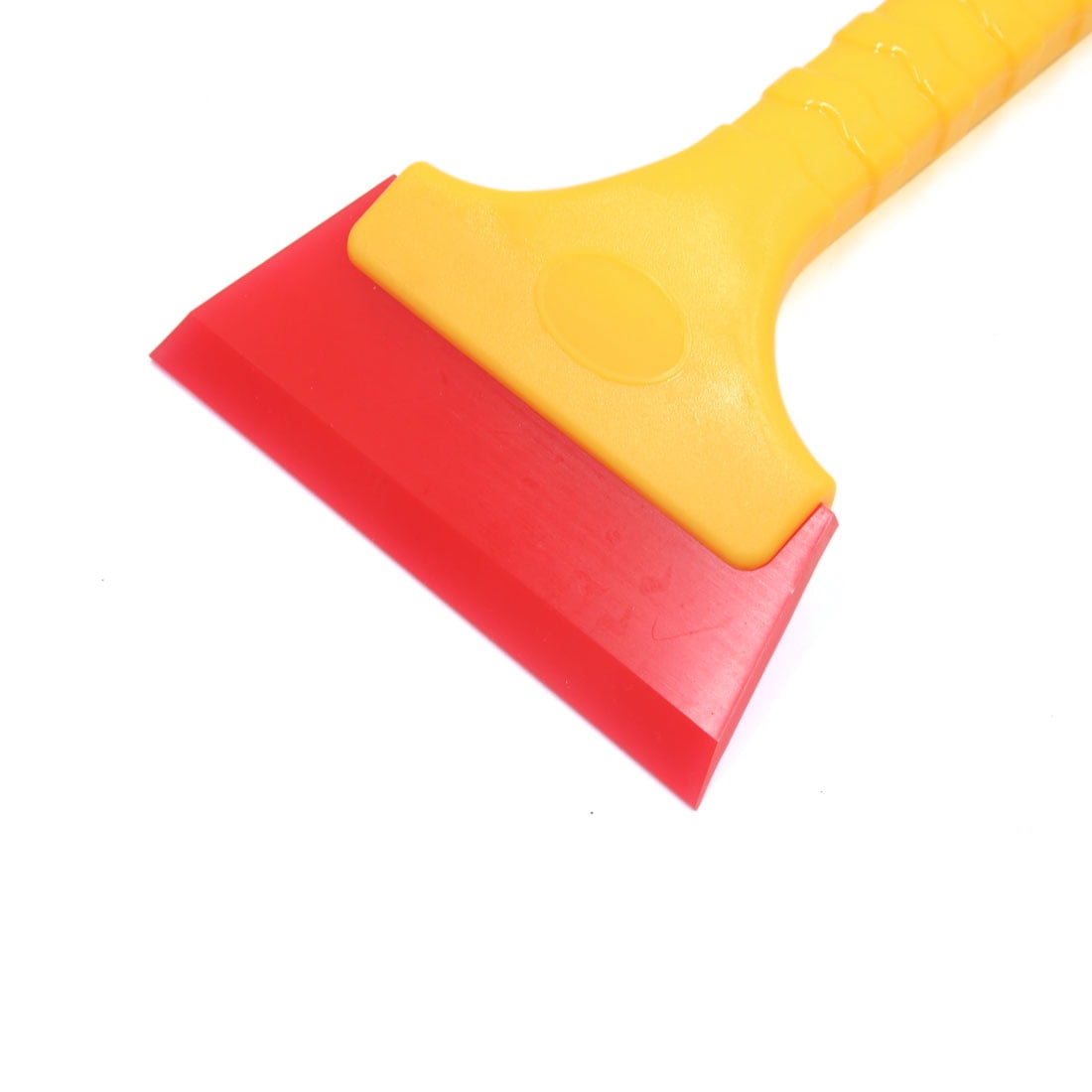 Unique Bargains Long Antislip Handle Red Rubber Car Ice Scraper for Winter Snow Removal