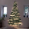 thumbnail image 4 of Bewildely ABS DIY pared árbol de Navidad ramita árbol con luces para decoración interior decoraciones de pared de Navidad interior Kits de decoración para fiestas, 4 of 6