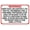 Warning Sign 5, variant on Texas Farm Professional Liability Sign Chapter 87 Civil Practice Code - 12×8 Inches, Safety Sign, Home Farm Legal Compliance Decor