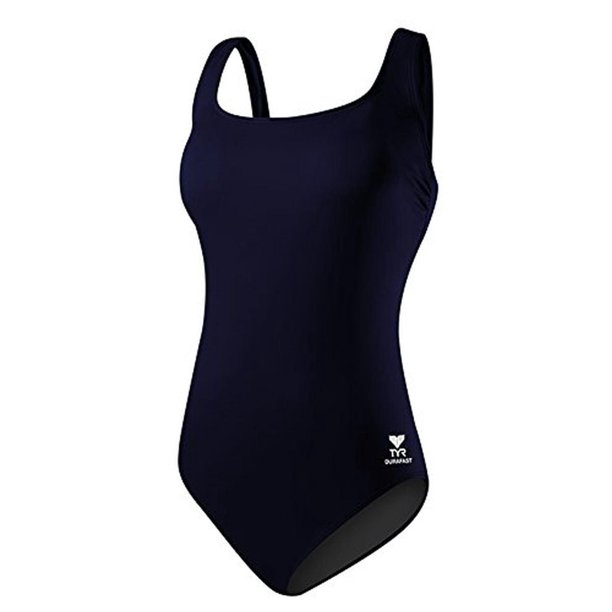TYR Womens Signature Solid OnePiece Swimsuit