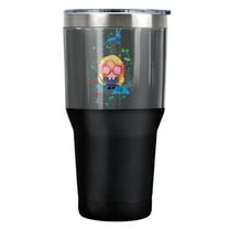 Harry Potter Luna Lovegood Chibi Stainless Steel Tumbler 30 oz Coffee Travel Cup, Vacuum Insulated & Double Wall with Leakproof Sliding Lid