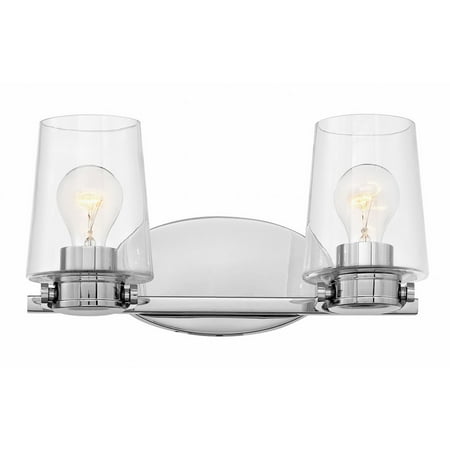 - Hinkley Lighting-5402CM-Branson - Two Light Bath Vanity Chrome Finish